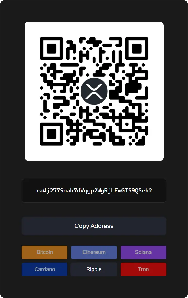 ripple wallet address 엑스알피 지갑 주소