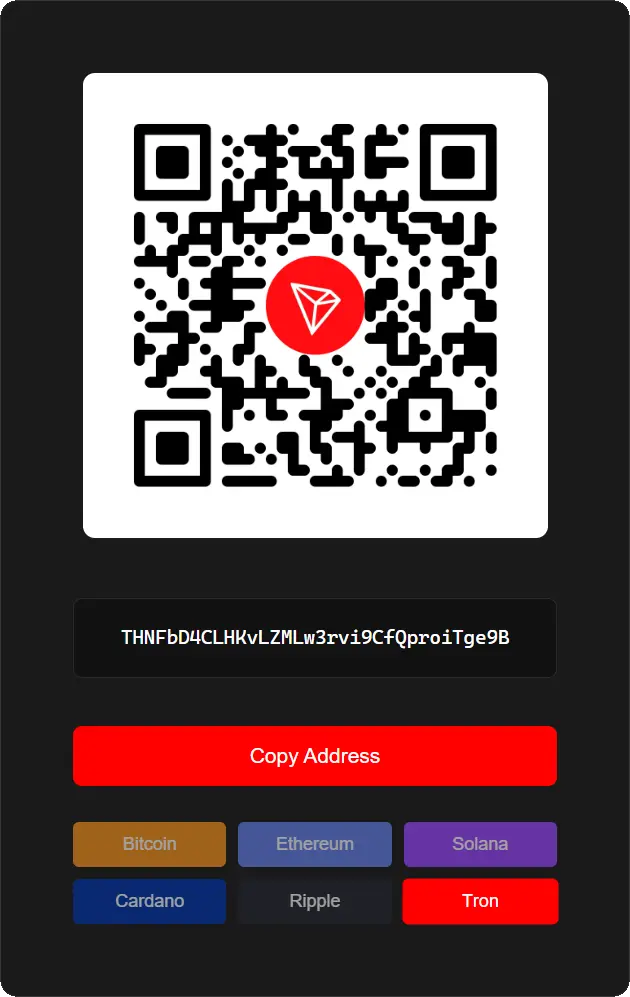 tron wallet address 트론 지갑 주소